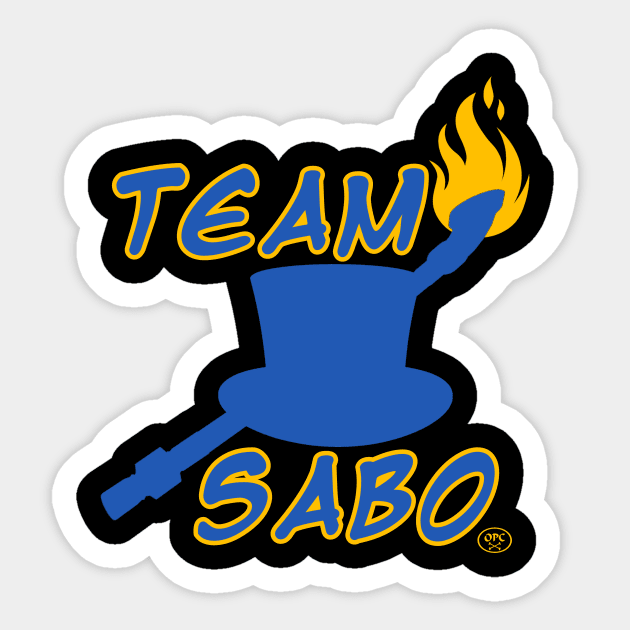 TEAM SABO (BLUE) Sticker by ShelbyShop